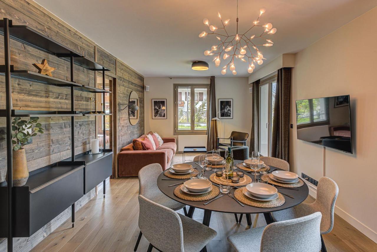 White Pearl A05 Modern Apartment Chamonix Alpes Travel Sleeps 4 To 6 Экстерьер фото