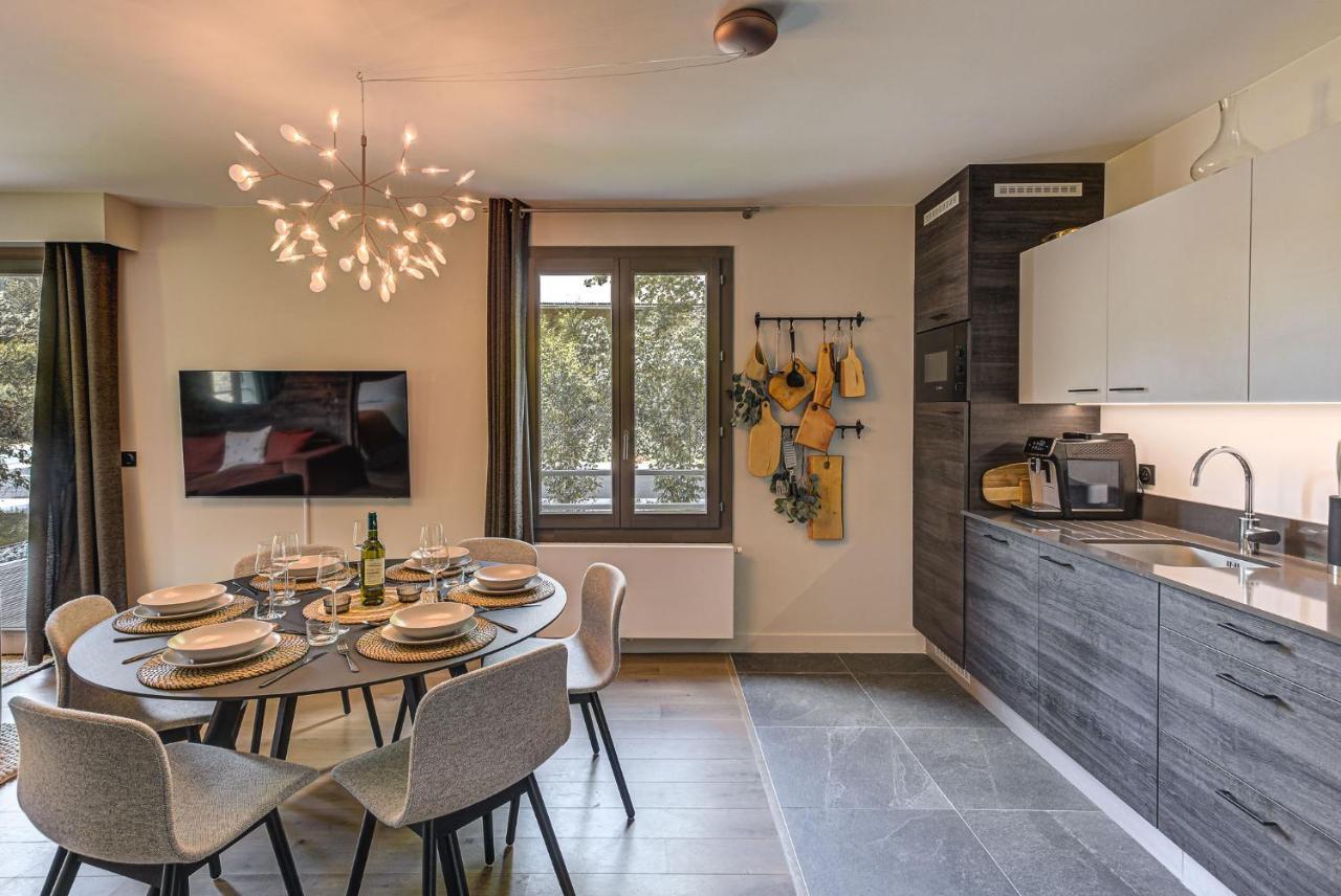 White Pearl A05 Modern Apartment Chamonix Alpes Travel Sleeps 4 To 6 Экстерьер фото
