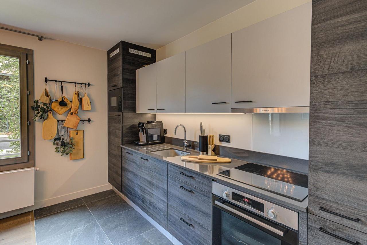 White Pearl A05 Modern Apartment Chamonix Alpes Travel Sleeps 4 To 6 Экстерьер фото